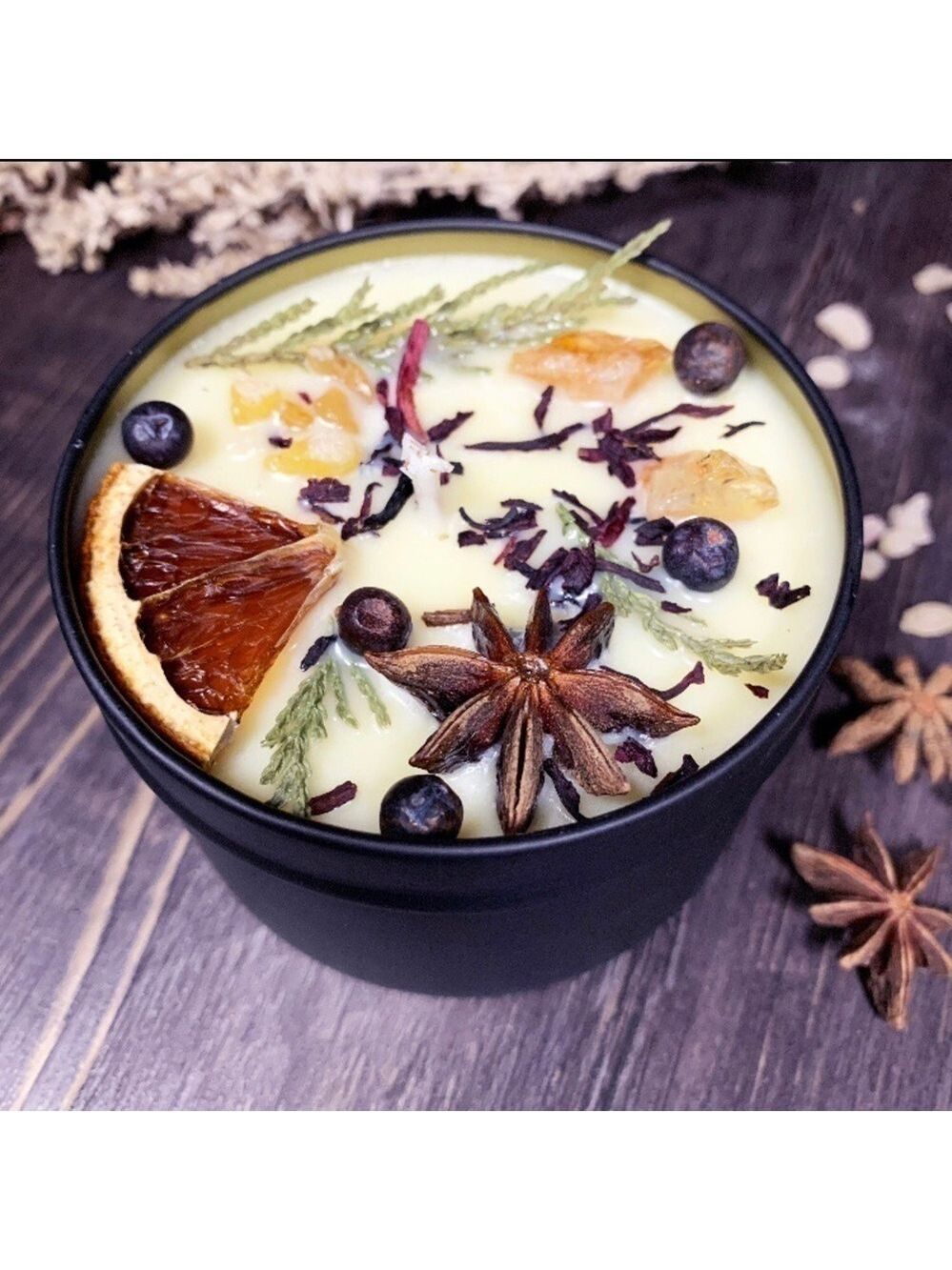 New! Of Forest And Fae Yule Candle